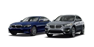 Navy blue and dark grey BMW image icons. | BMW Showcase 3 in Derwood MD